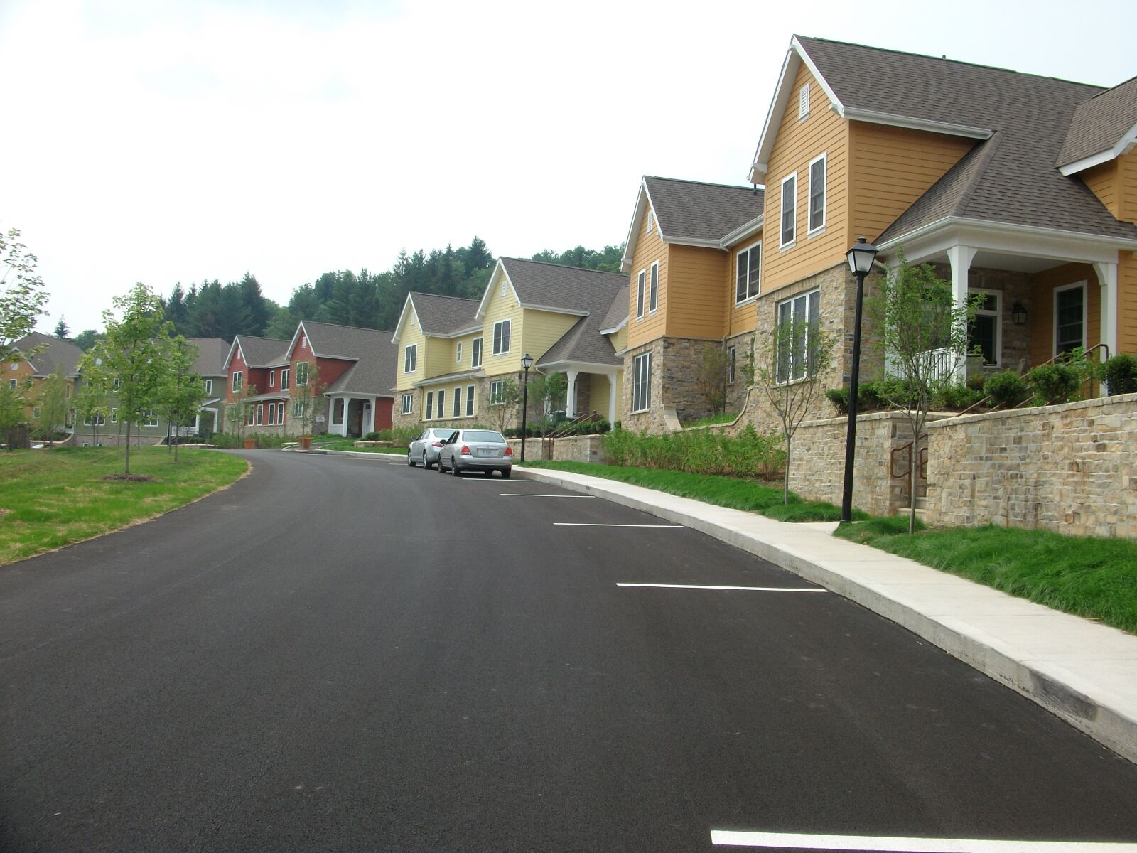 SANYO S1275 sample photo. Condos, development, duplex, homes photography