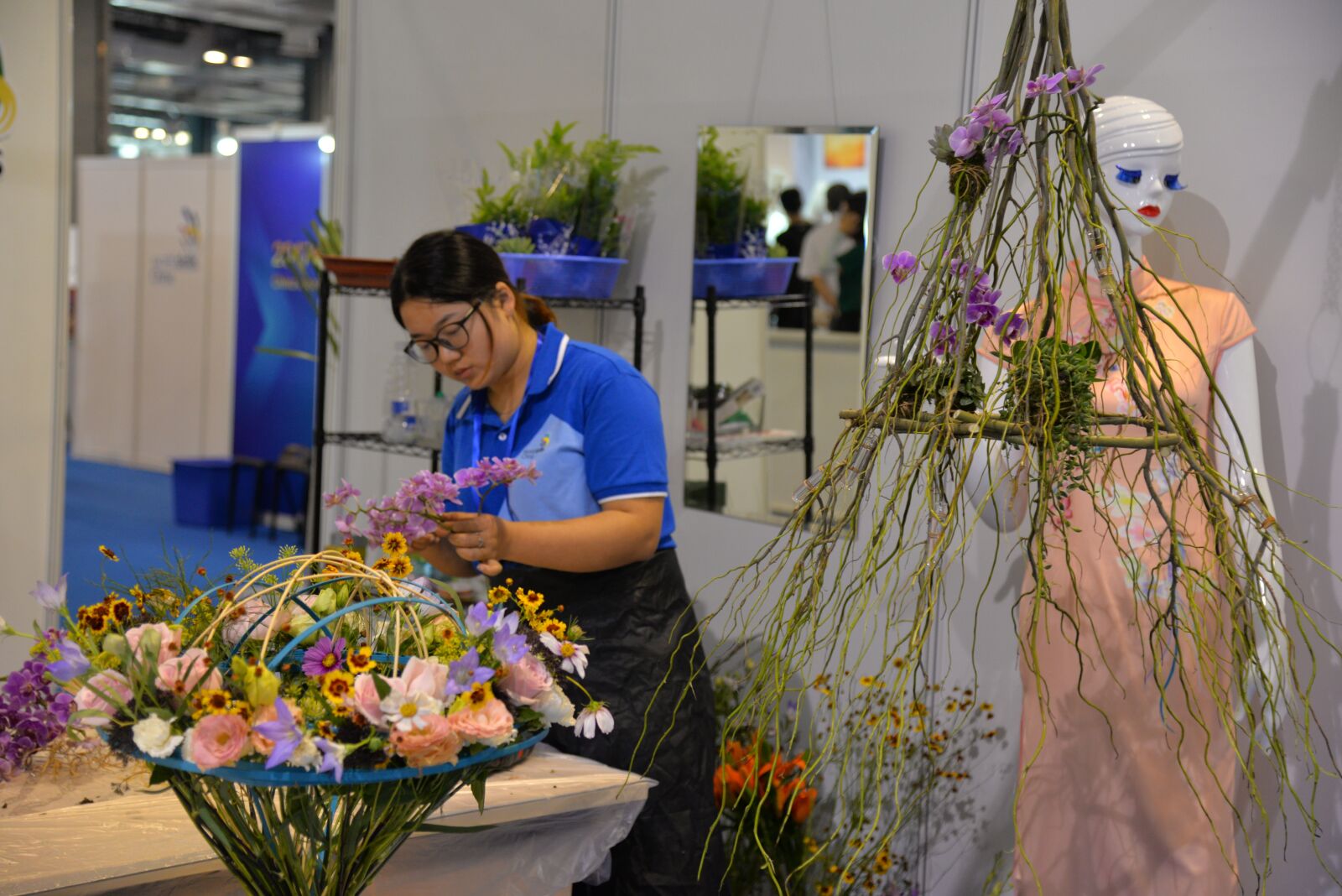 Nikon D610 sample photo. Skills competition, exhibition, flower photography