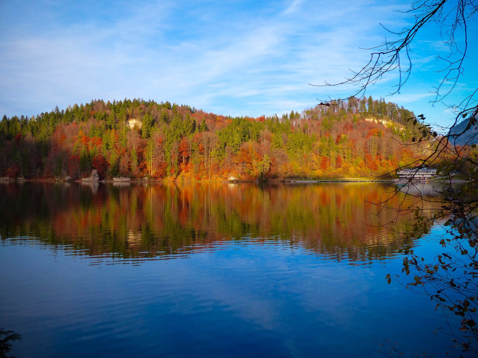 Panasonic Lumix DMC-FZ200 sample photo. Autumn, the hechtsee, tyrol photography