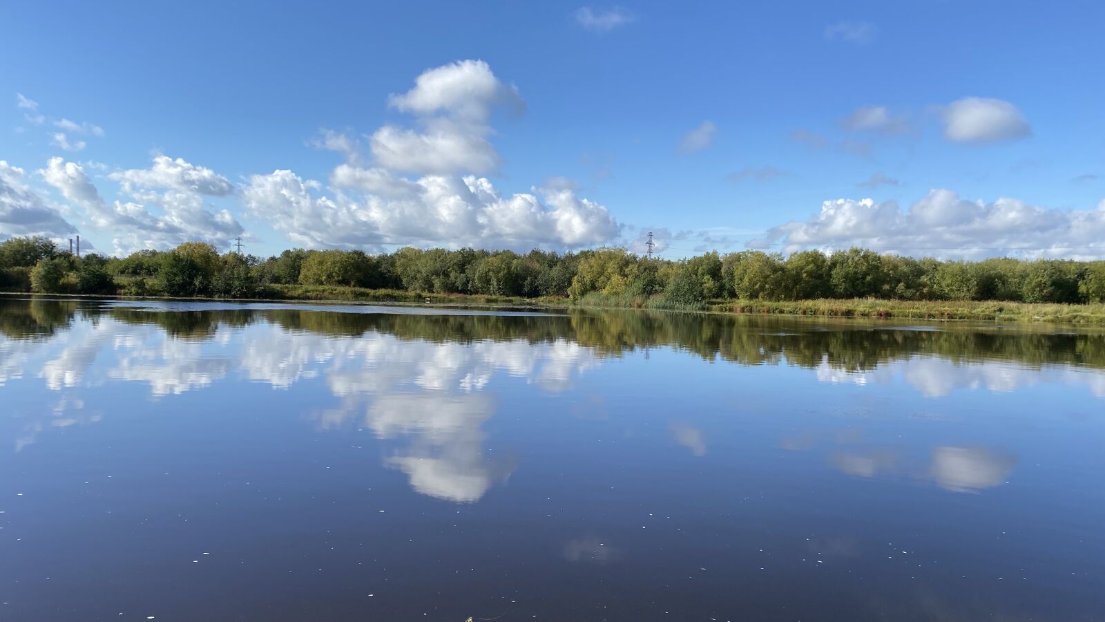 Apple iPhone 11 sample photo. Sky, river, clouds photography