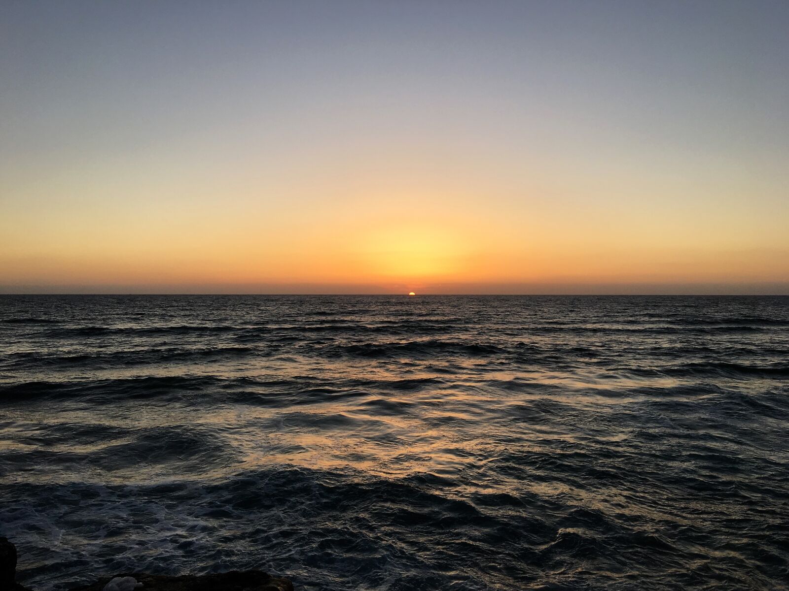 Apple iPhone 6s sample photo. Sunset, tel aviv, sea photography