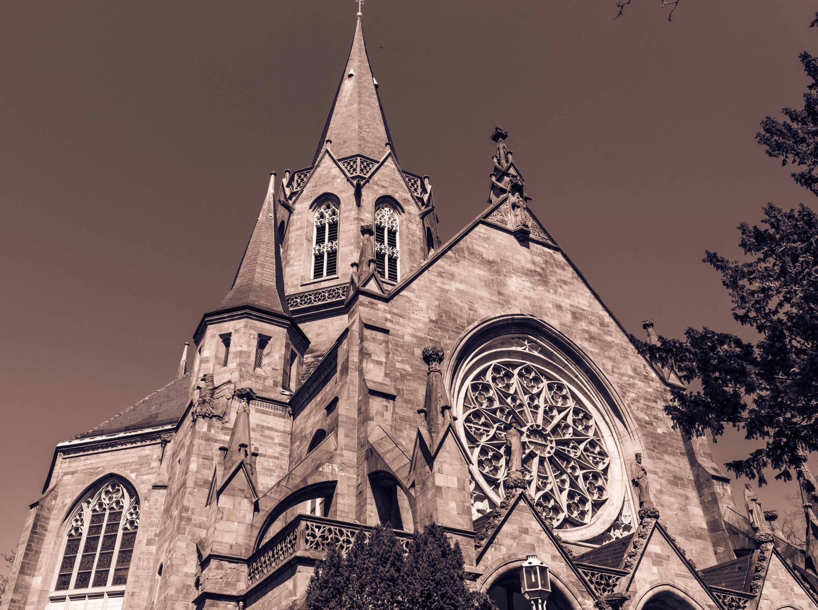 Nikon D3300 sample photo. Old, catholic church, cathedral photography