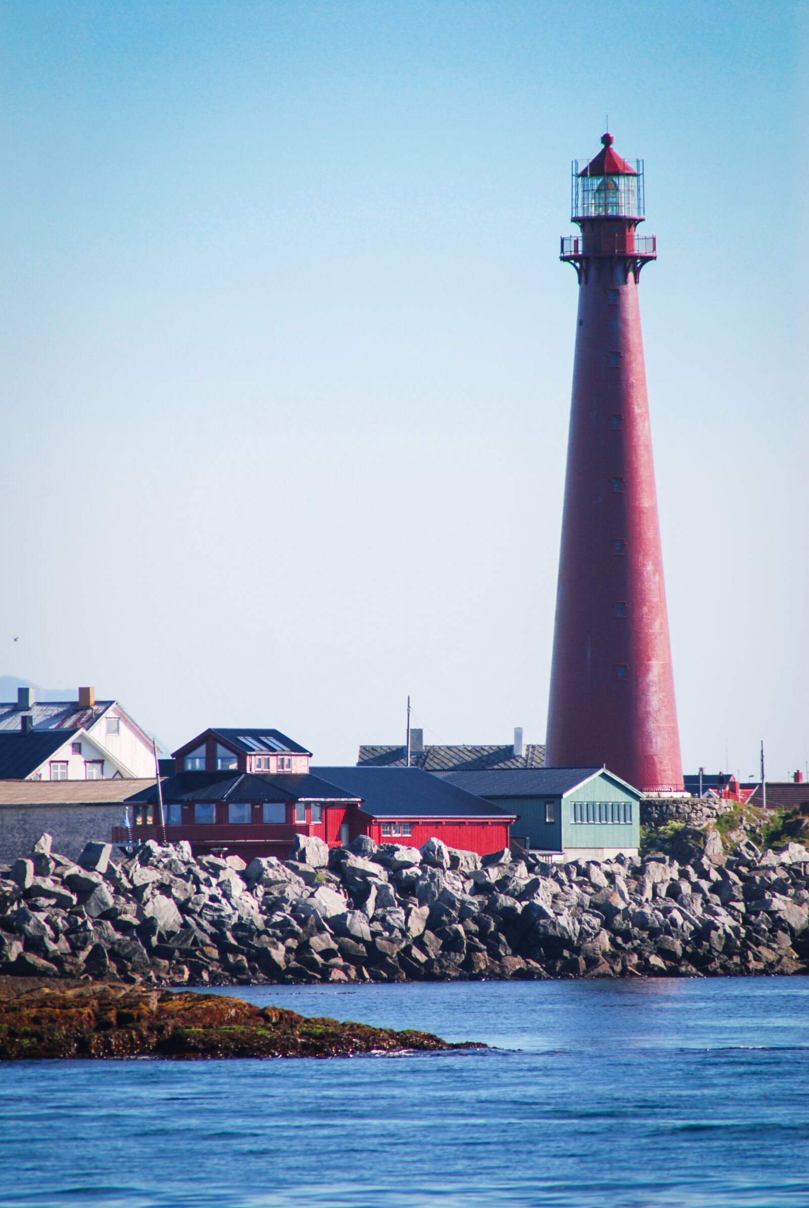 Nikon D80 sample photo. Andenes, norway, lighthouse photography