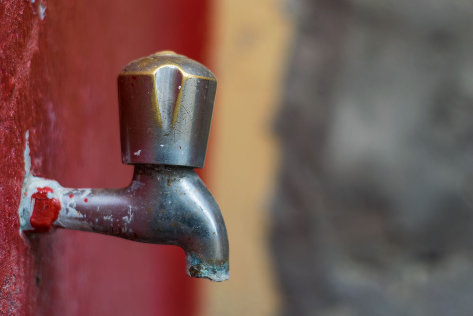 Nikon D5300 sample photo. Tap, water well, antique photography