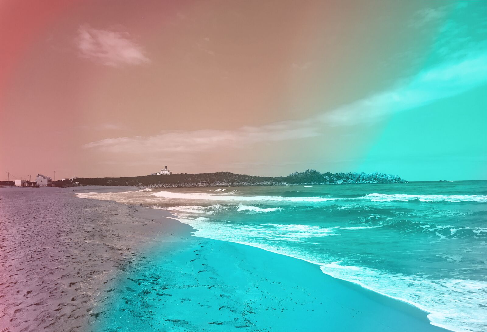 Xiaomi Redmi Note 7 sample photo. Sea, plage, phare photography