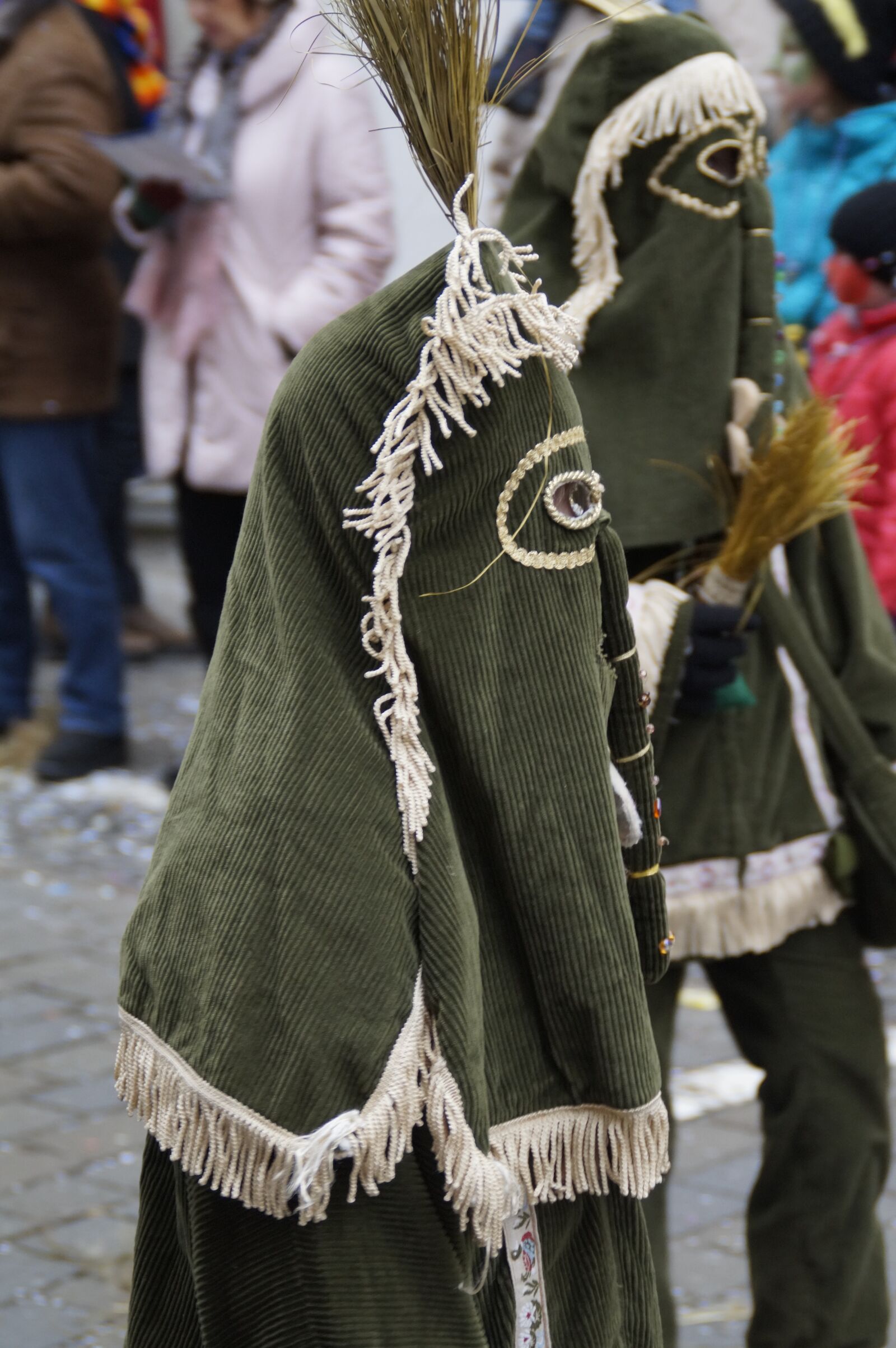 Sony SLT-A58 sample photo. Ghosts, rush ghosts, strassenfasnet photography