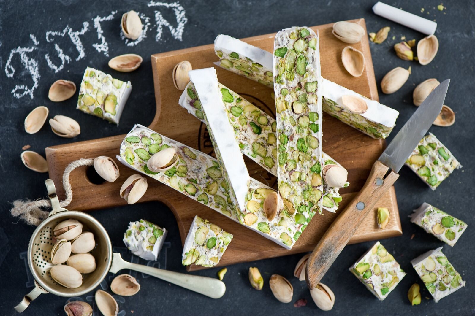 Nikon D700 sample photo. Nougat, sweet, treat photography