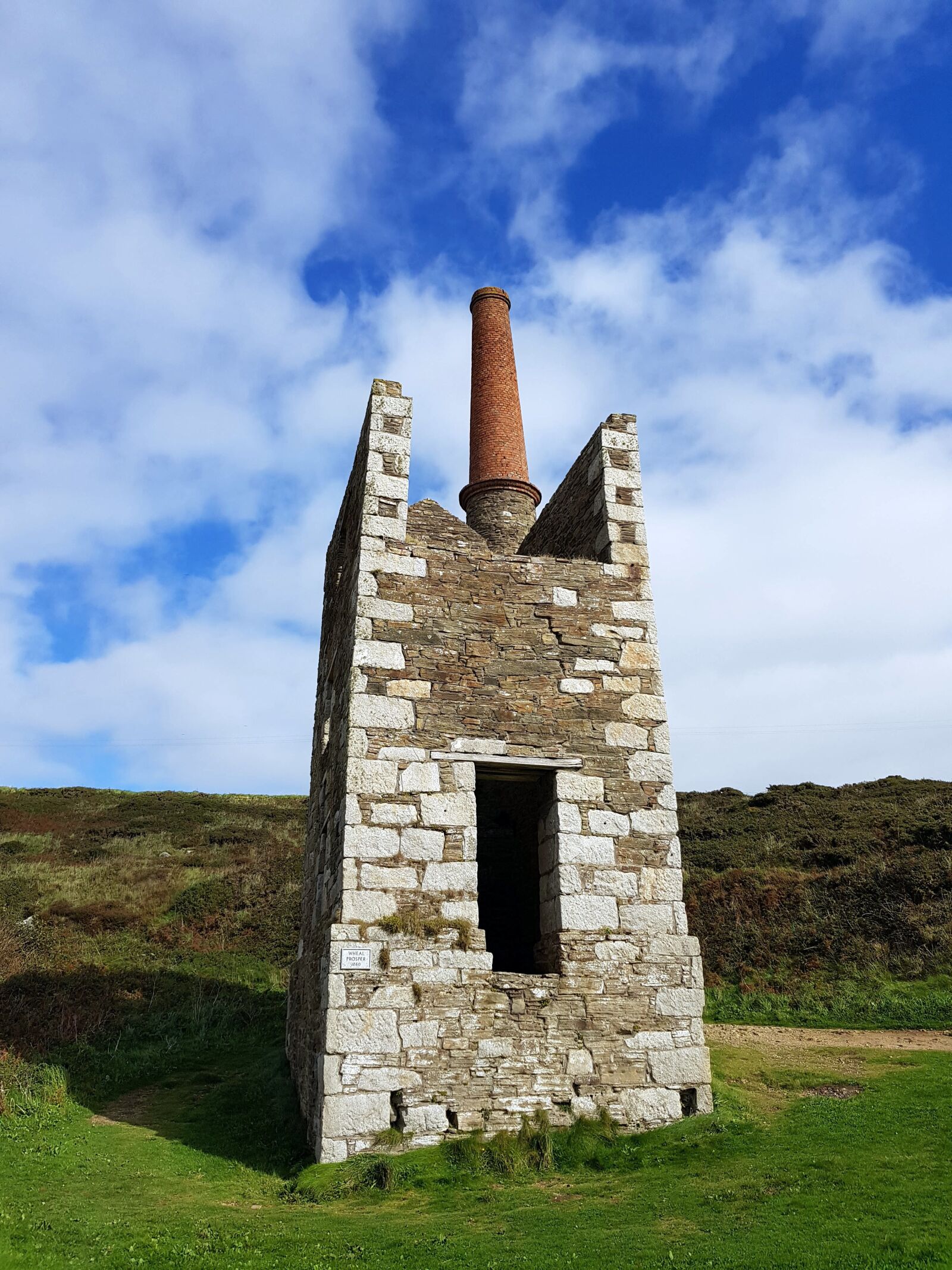 Samsung Galaxy S8 sample photo. Wheal, prospect photography