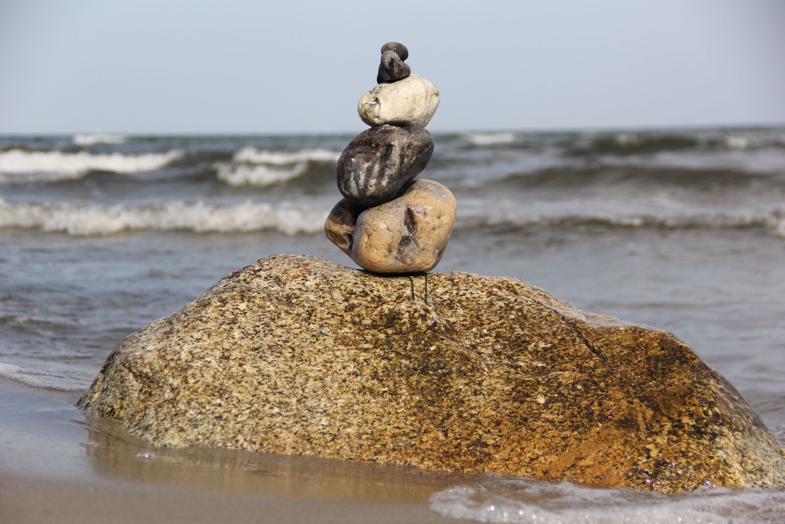 Canon EOS 60D sample photo. Stone, sea, travel photography