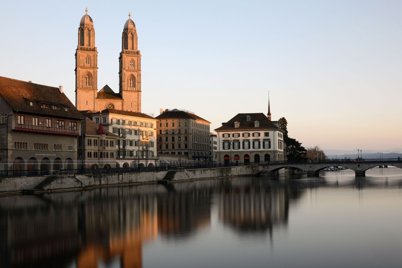 Nikon D7100 sample photo. Zurich, grossm nster, church photography