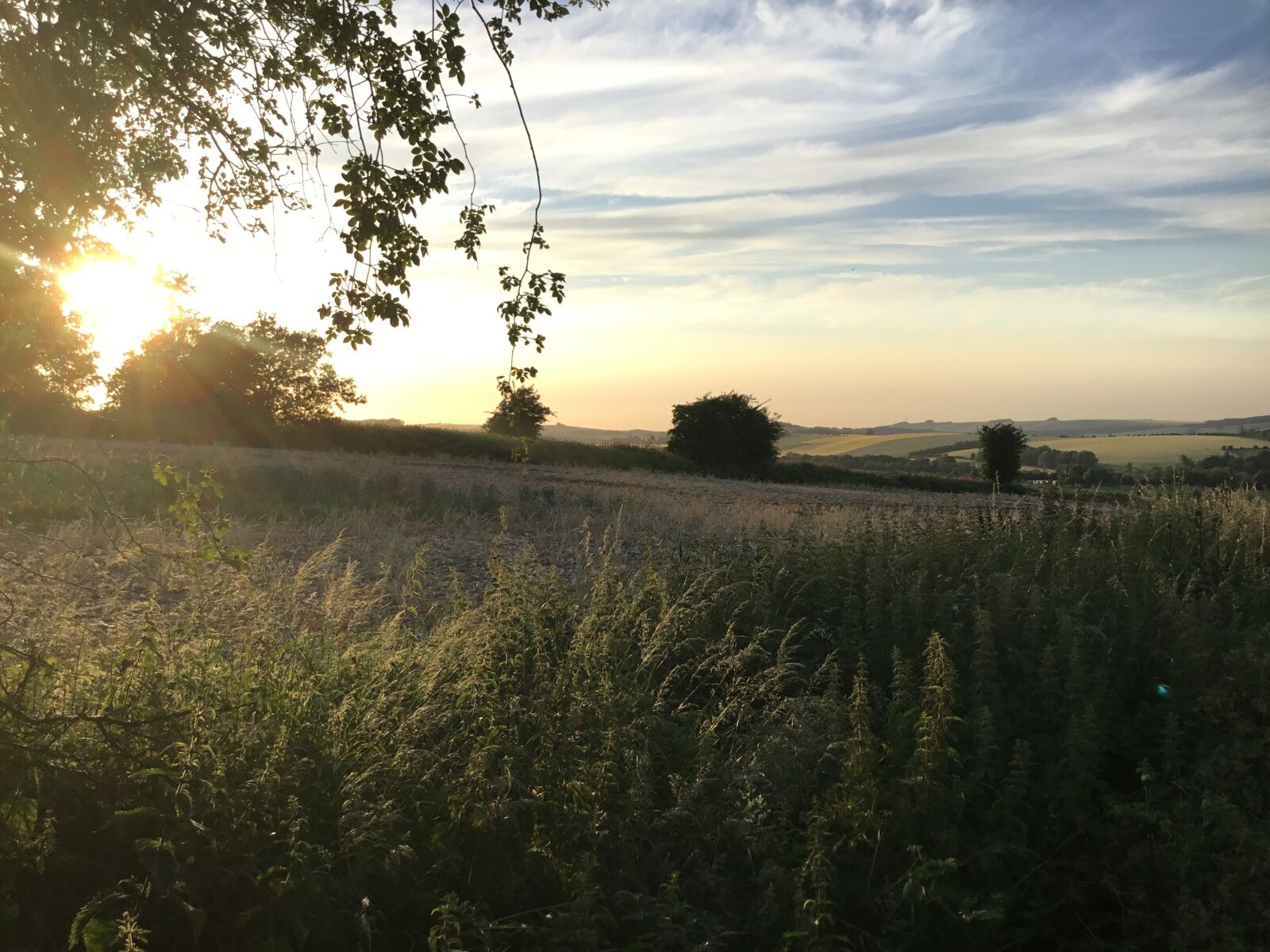 Apple iPad (5th generation) sample photo. Rural, sunset, landscape photography