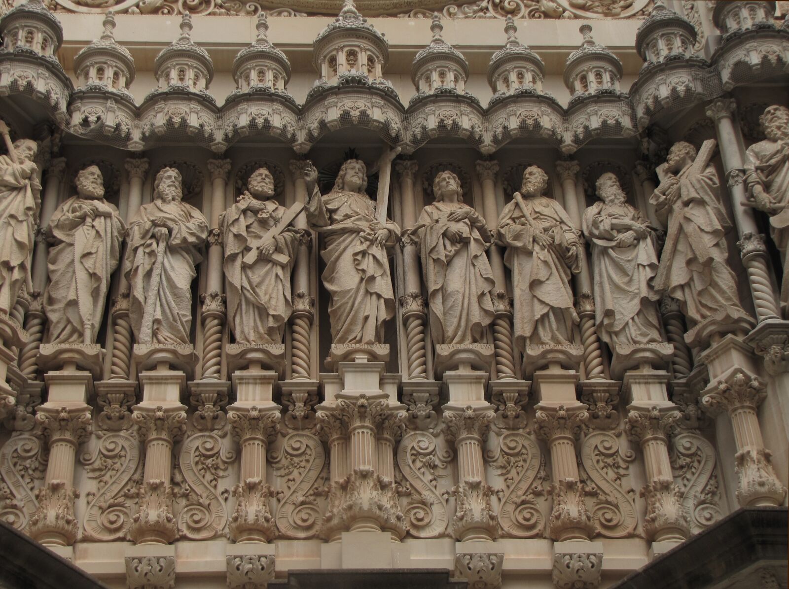 Canon PowerShot SX20 IS sample photo. Cathedral montserrat, mountain montserrat photography