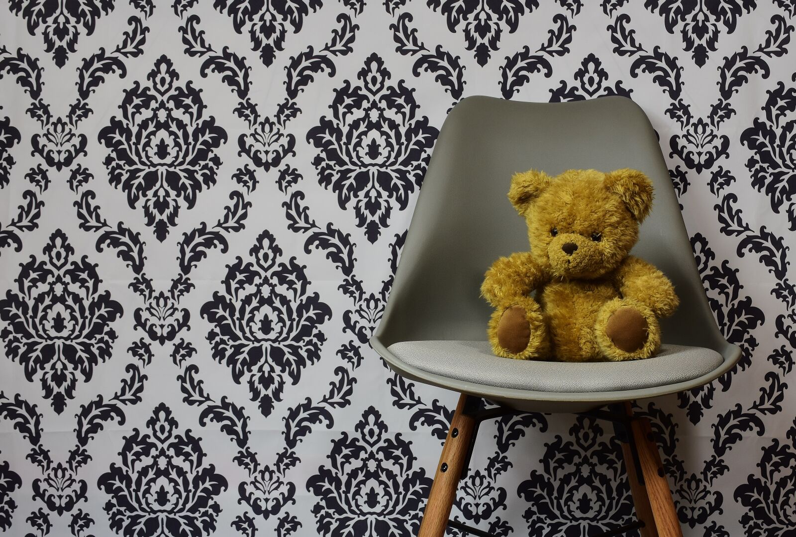 Nikon D7200 sample photo. Teddy, background, pattern photography