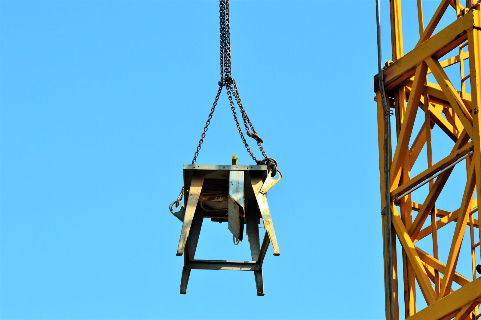 Nikon D3200 sample photo. Crane, baukran, load crane photography