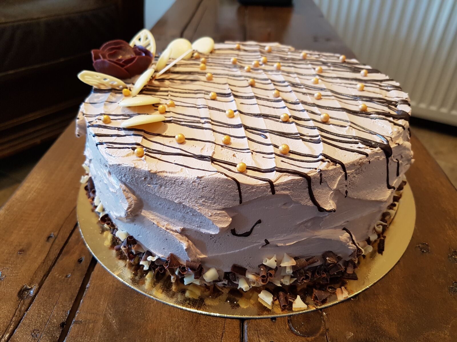 Samsung Galaxy S7 Edge sample photo. Chocolate cake, time, birthday photography