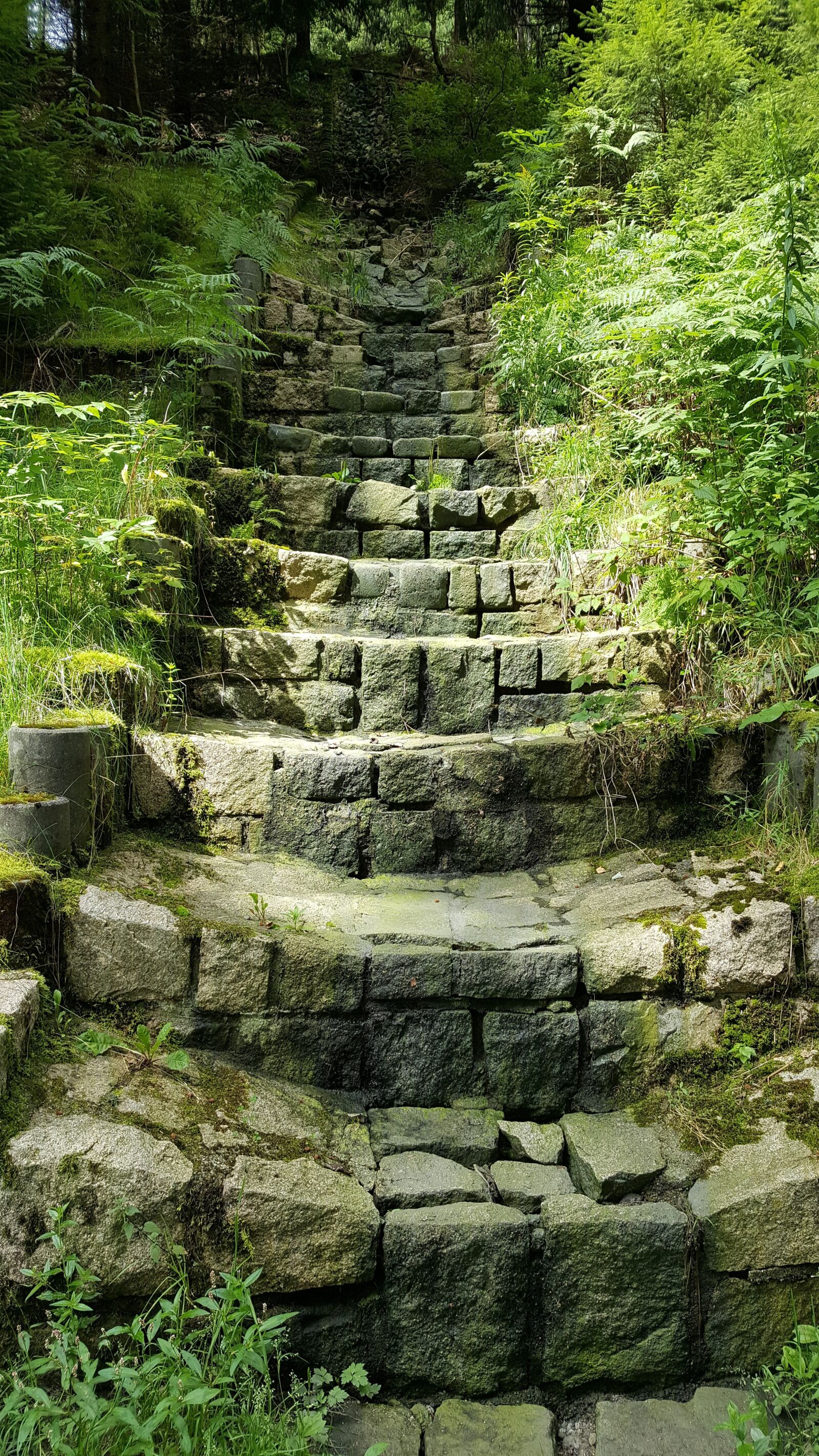 Samsung Galaxy S6 sample photo. Stairs, stone stairway, hiking photography