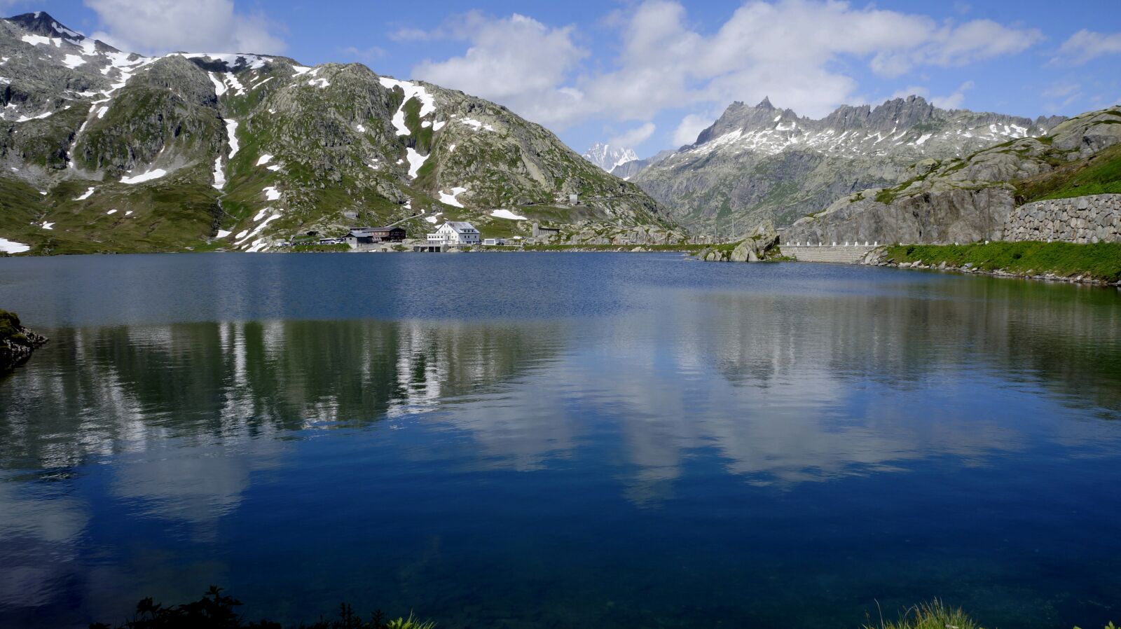 Sony Alpha a3000 sample photo. Lake, mountains, water photography