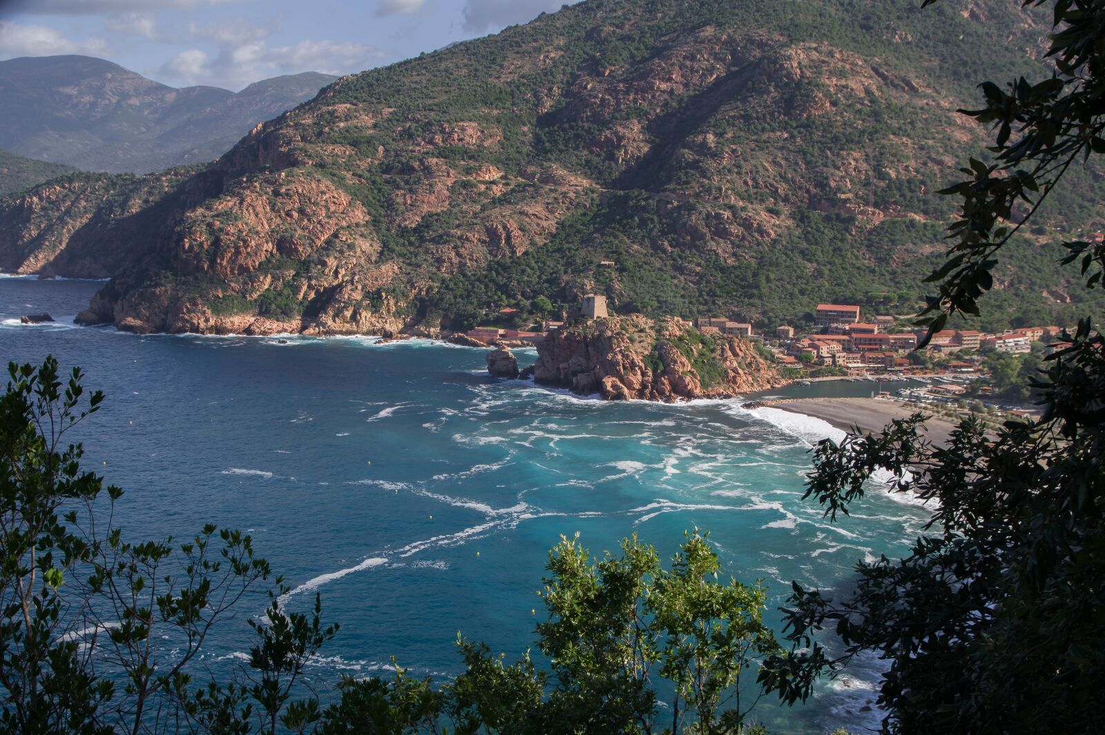 Pentax KP sample photo. Corsican, port, beach photography