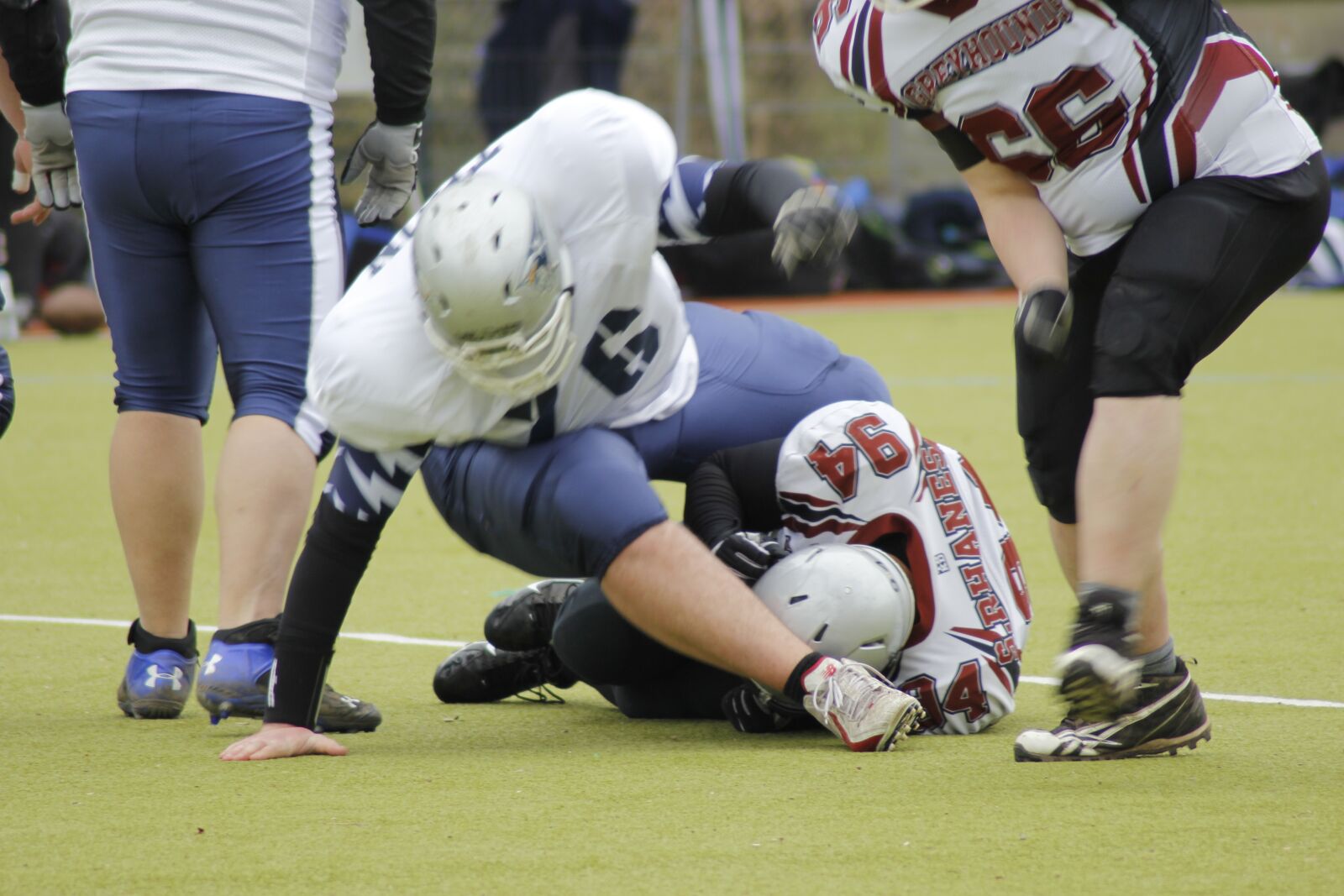 Canon EOS 60D sample photo. Football, play, greyhounds photography