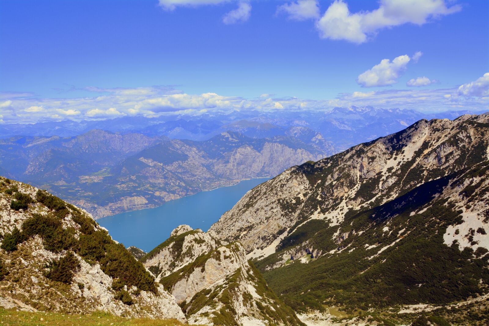 Nikon D7100 sample photo. Mountains, lake, garda photography