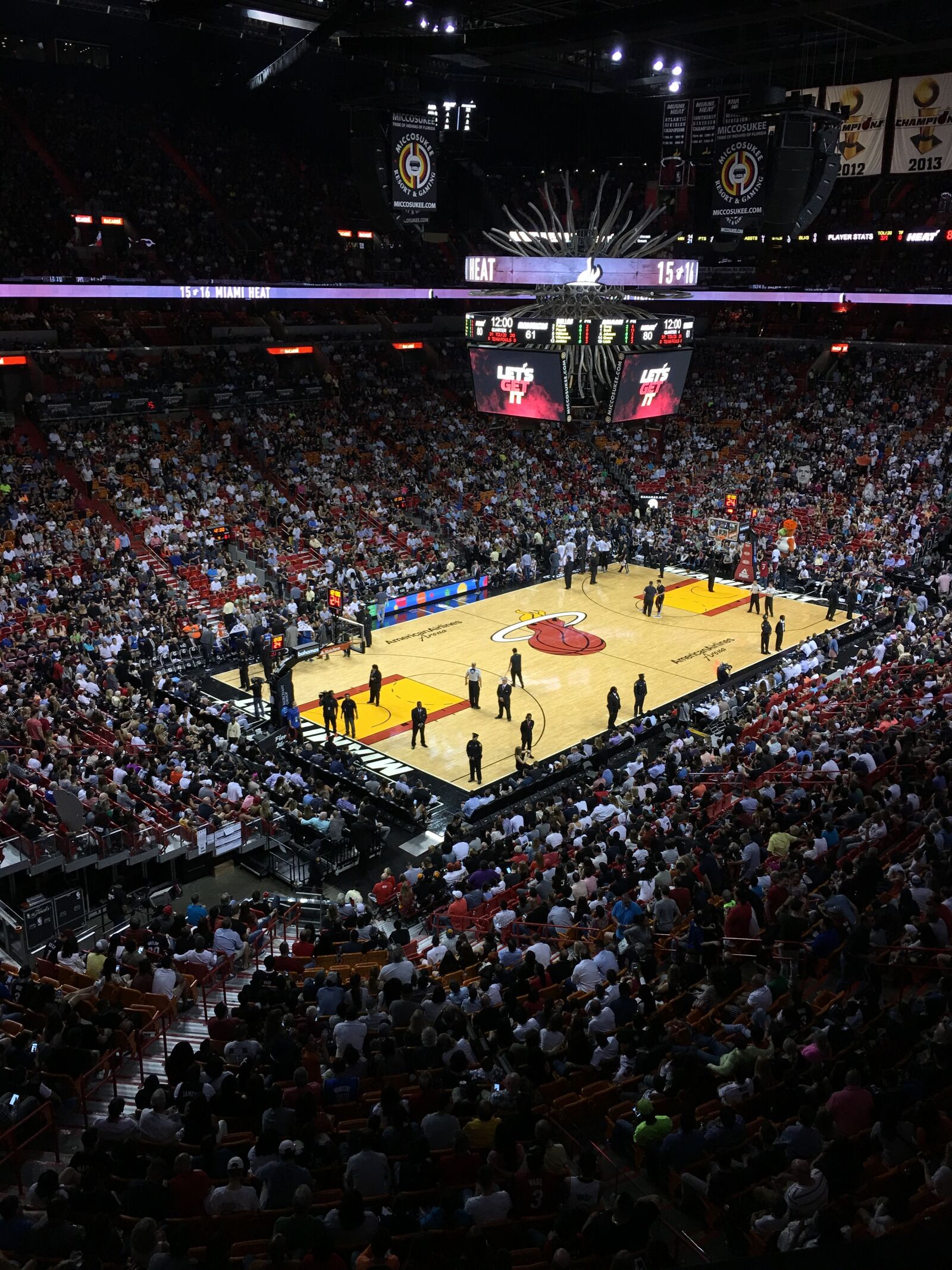 Apple iPhone 6s Plus sample photo. Miami, miami heat game photography