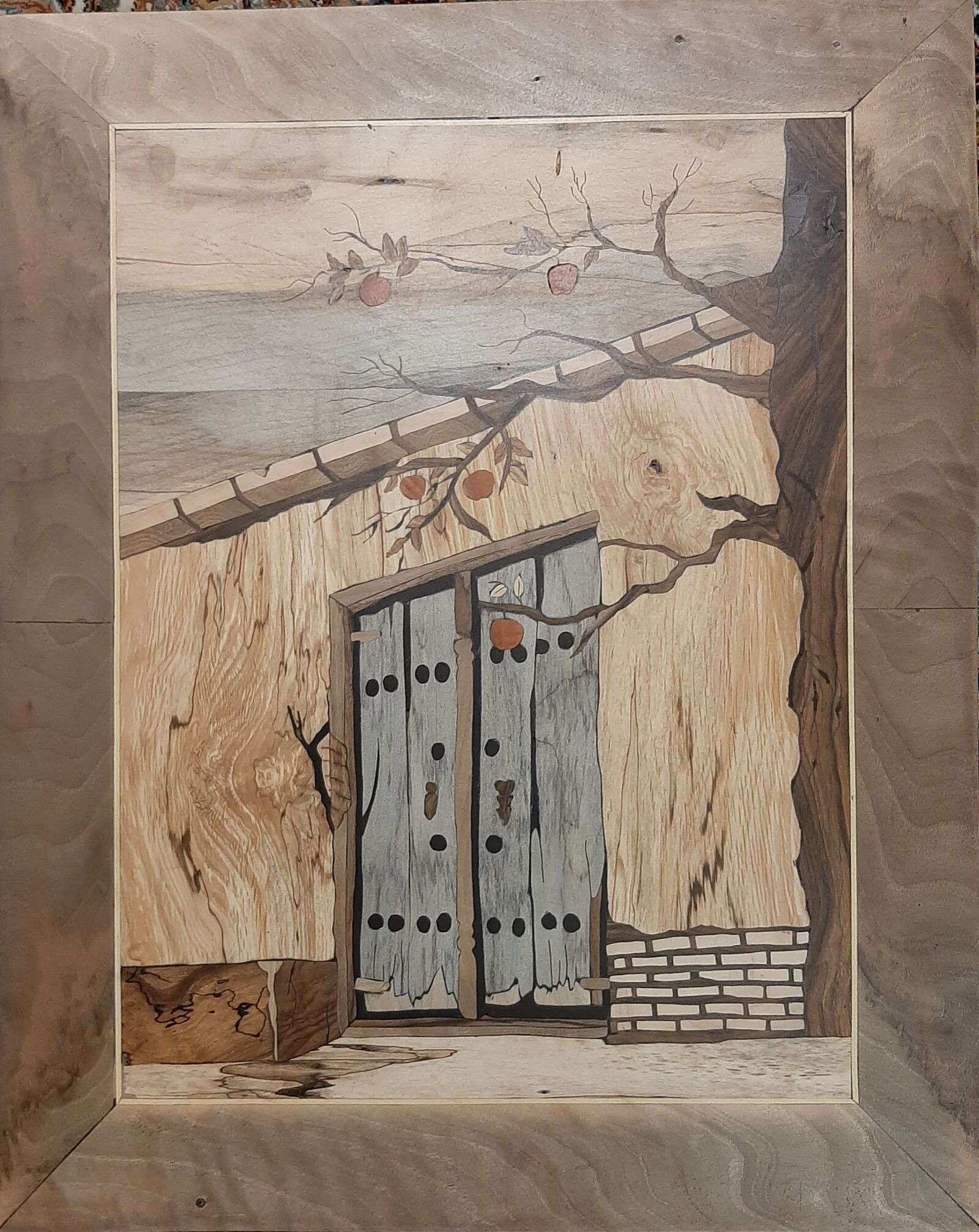 Samsung Galaxy A50 sample photo. Marquetry, woodart, wooden photography