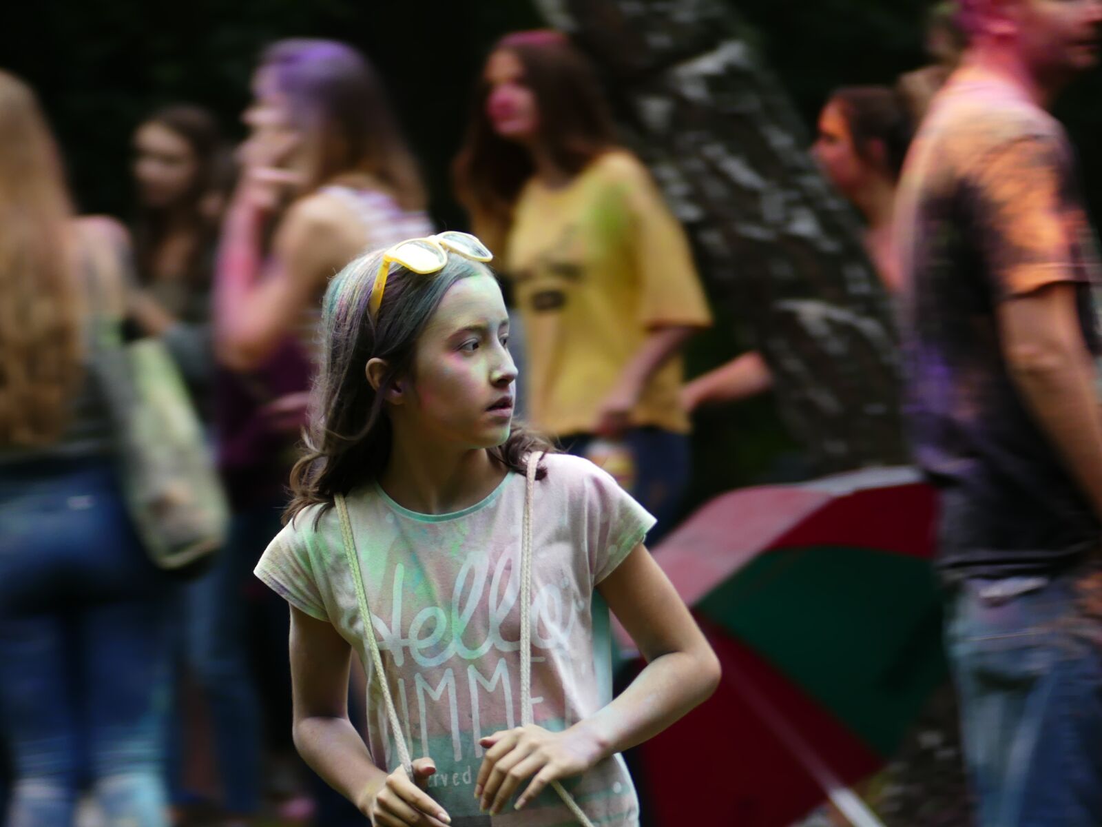 Panasonic Lumix DMC-FZ300 sample photo. Childhood, uncertainty, the little photography