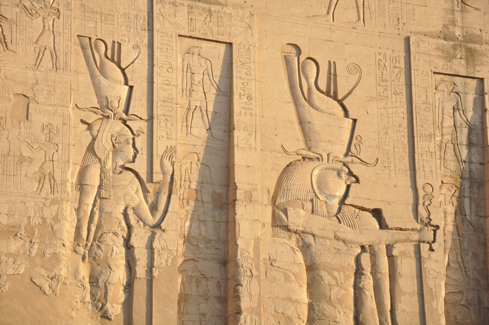 Nikon D90 sample photo. Edfu, temple, egypt photography