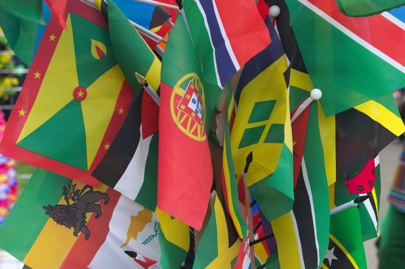 Nikon D7100 sample photo. Caribbean, flags, jamaica photography