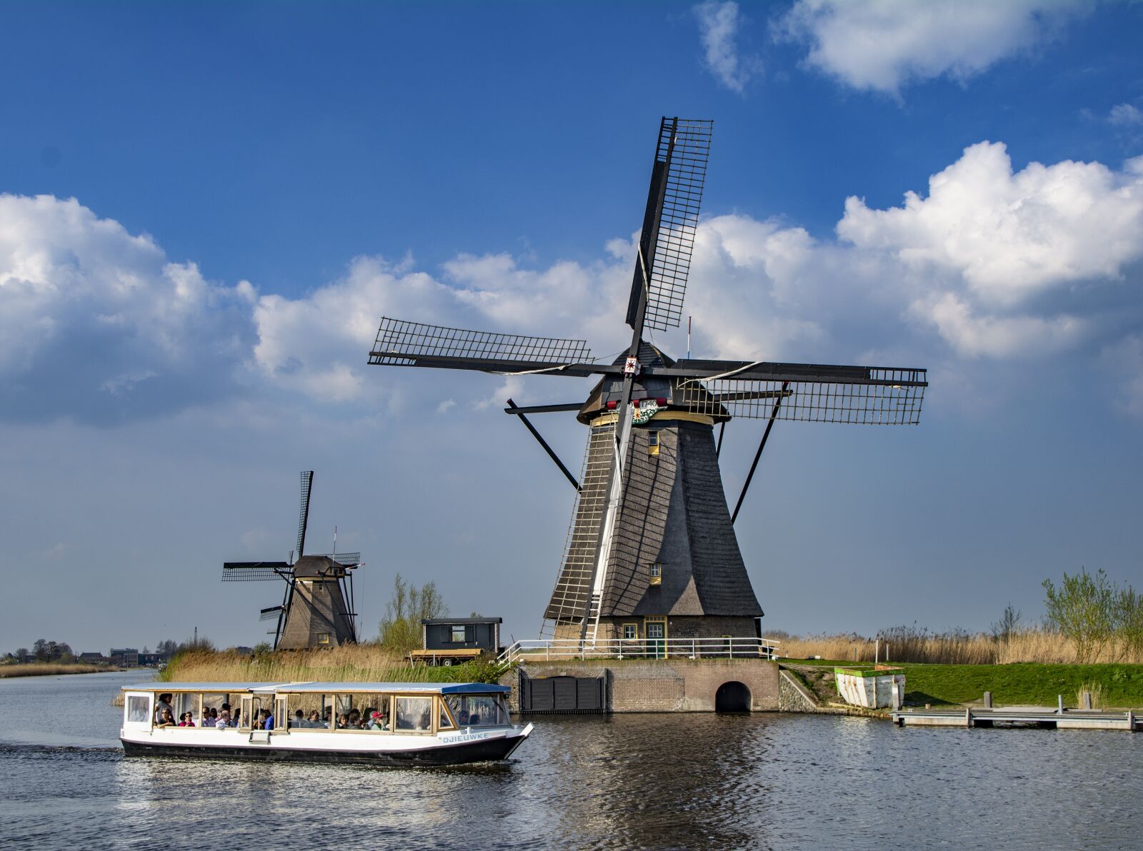 Nikon D5200 sample photo. Holland, mill, windmill photography
