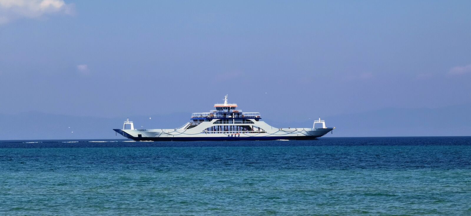HUAWEI P30 Pro sample photo. Ship, sea, summer photography