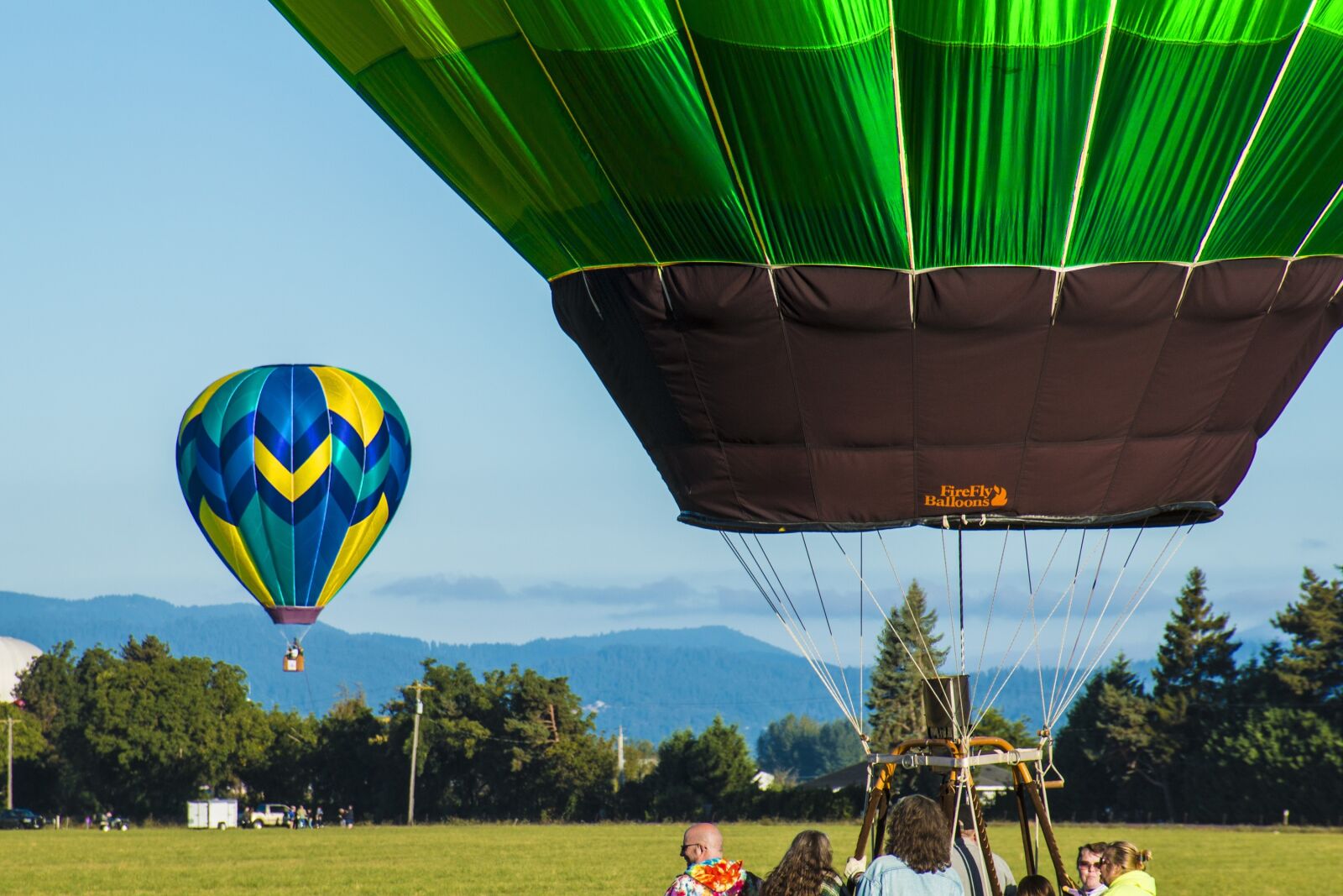 Canon EOS 70D sample photo. Hot air balloons, inflated photography