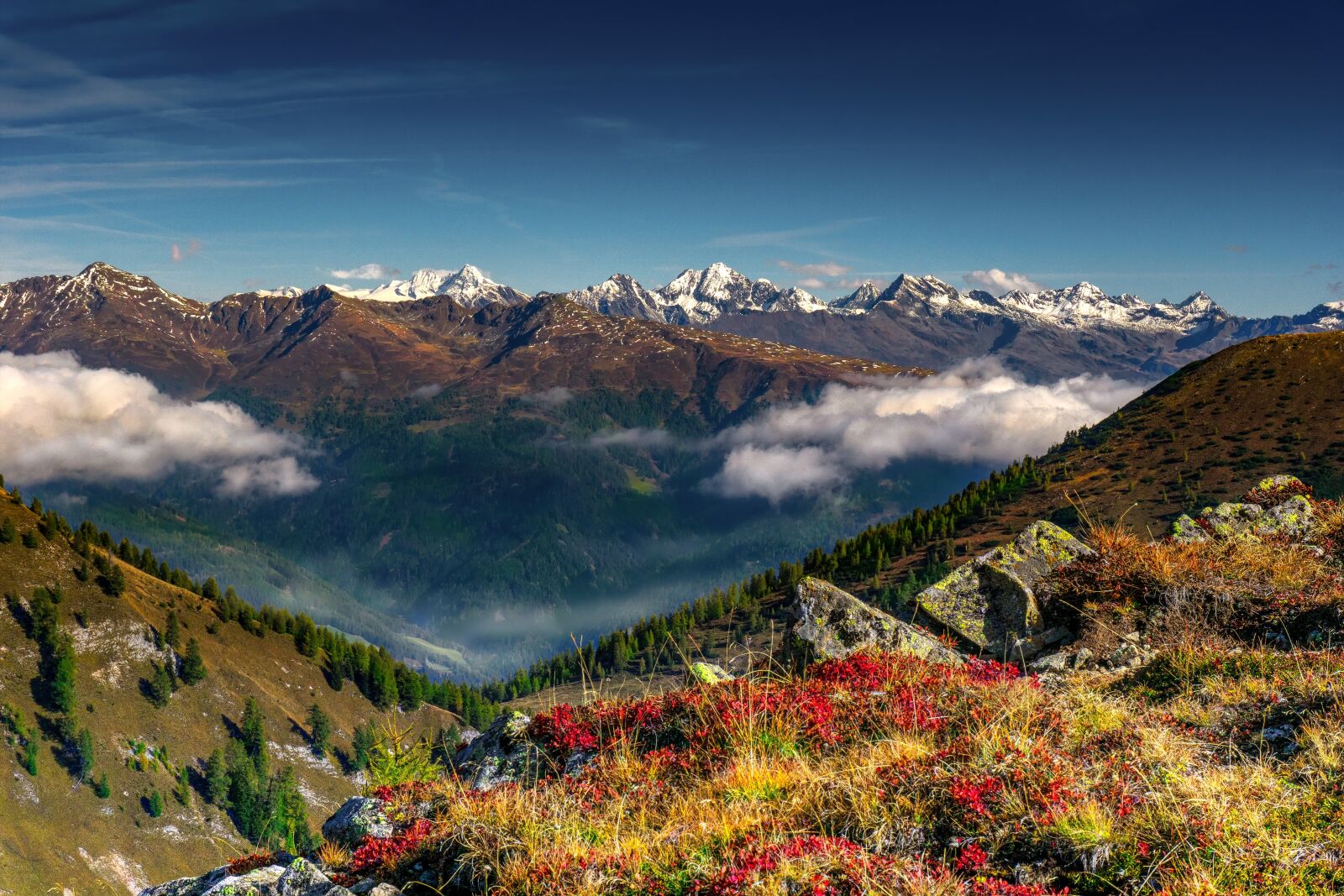 Sony E 16-50mm F3.5-5.6 PZ OSS sample photo. Mountain landscape, alpine, austria photography