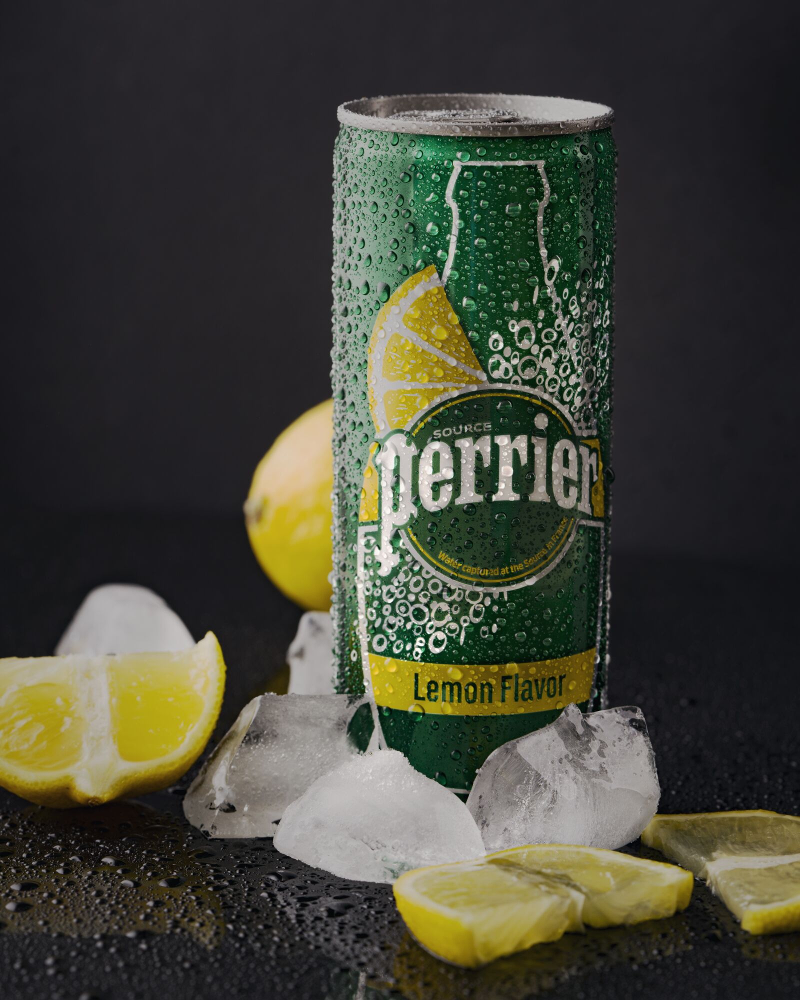 Sony a7R IV sample photo. Perrier, drink, water photography