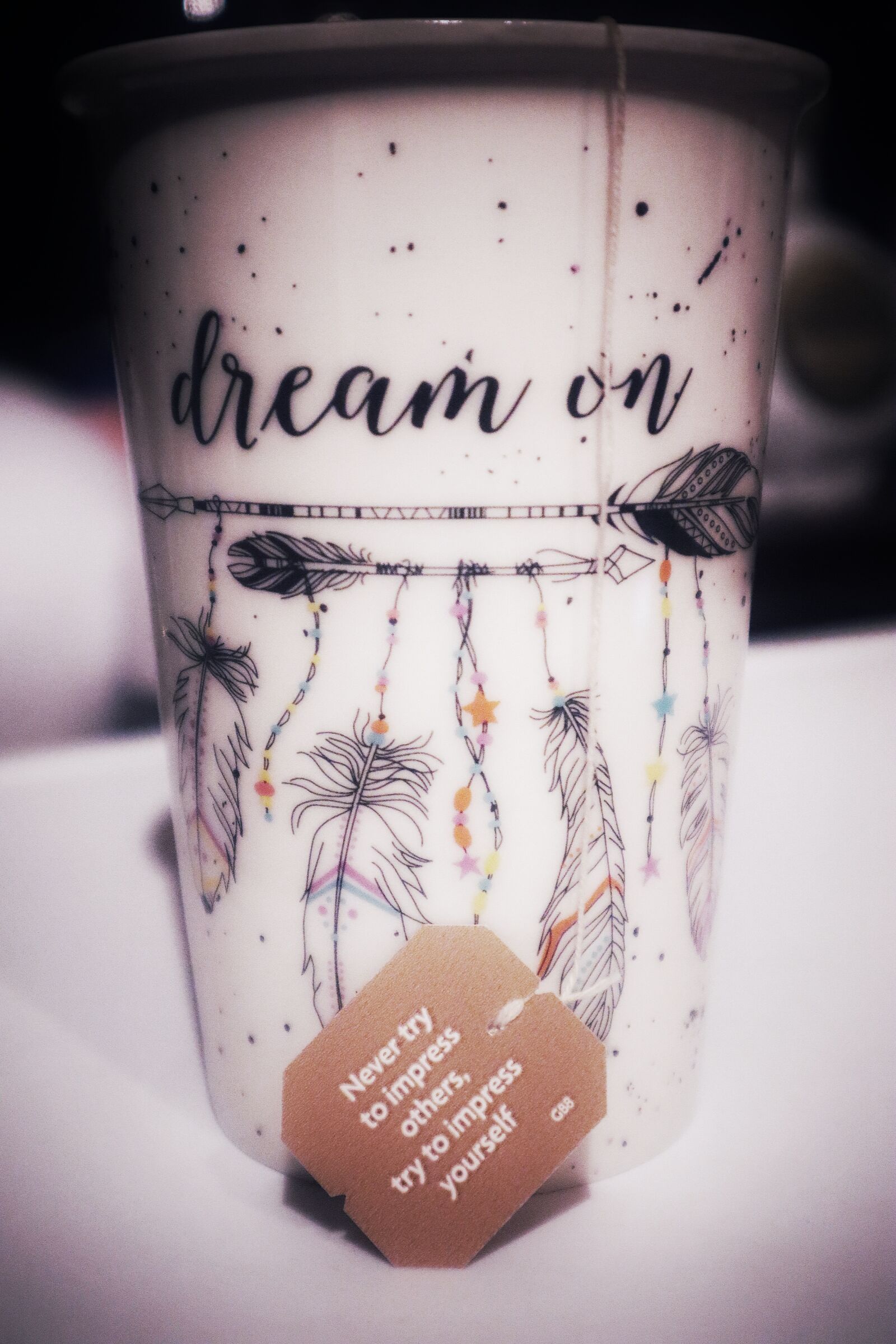 Canon EOS M50 (EOS Kiss M) sample photo. Cup, yogi tea, dream photography