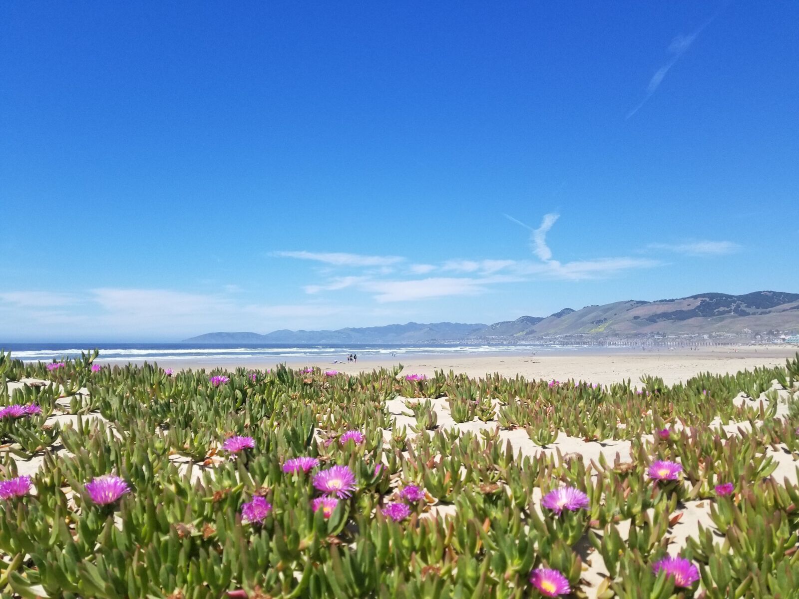 Samsung Galaxy S8 sample photo. Pismo, beach, sky photography