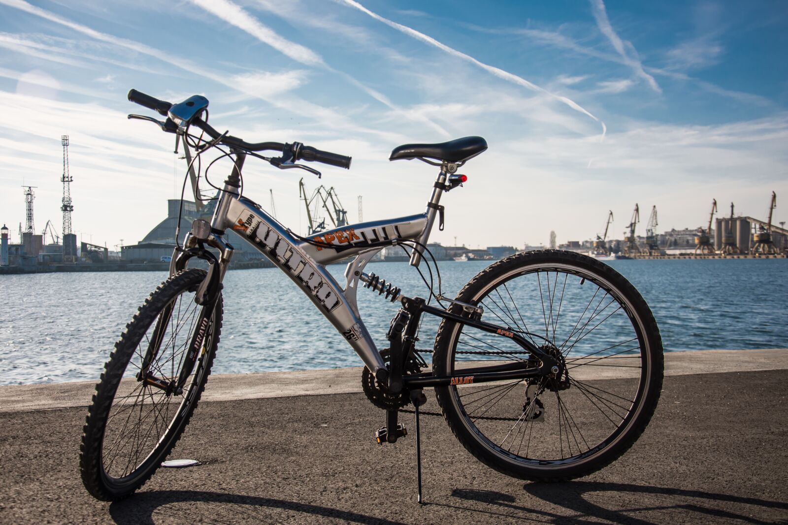 Nikon D7200 sample photo. Bike, riding, sunset photography