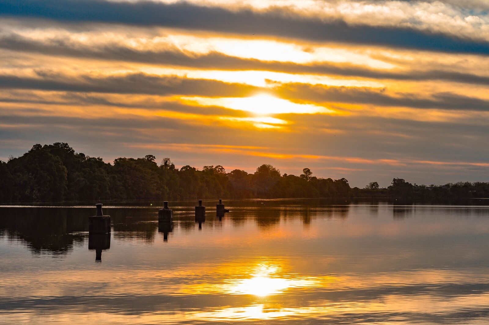 Nikon D90 sample photo. Sunset, river, nature photography