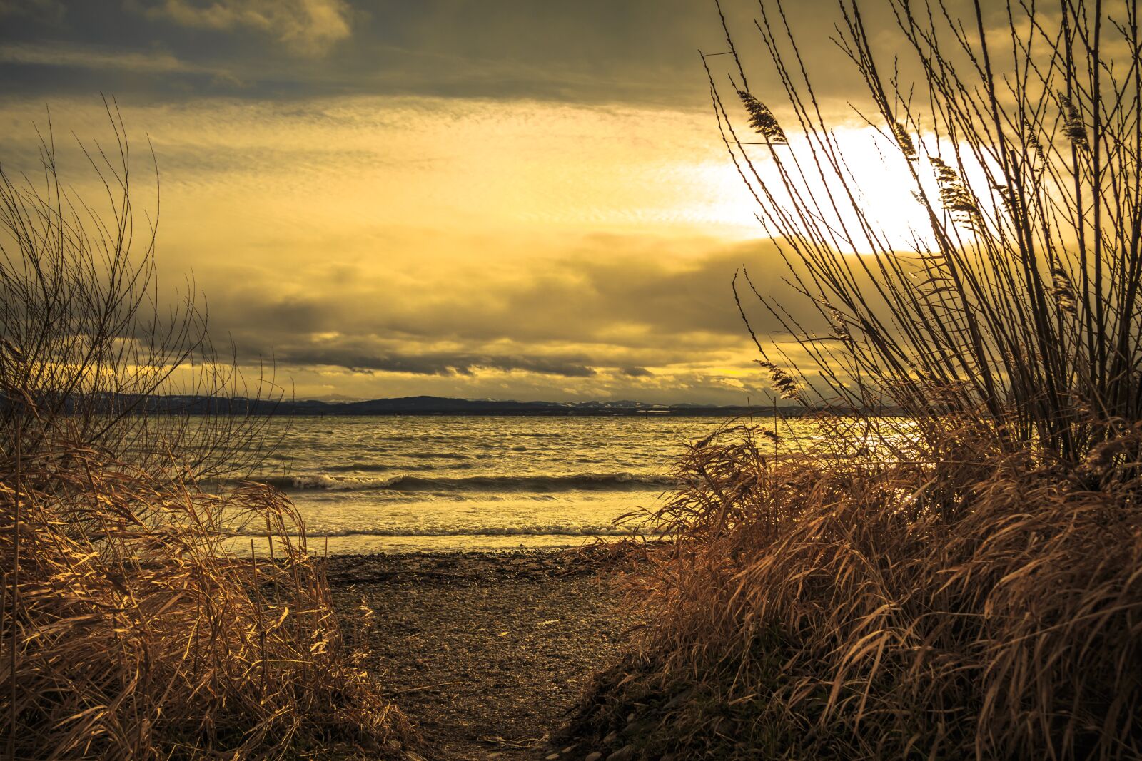Canon EOS 650D (EOS Rebel T4i / EOS Kiss X6i) sample photo. Lake constance, immenstaad, sunset photography
