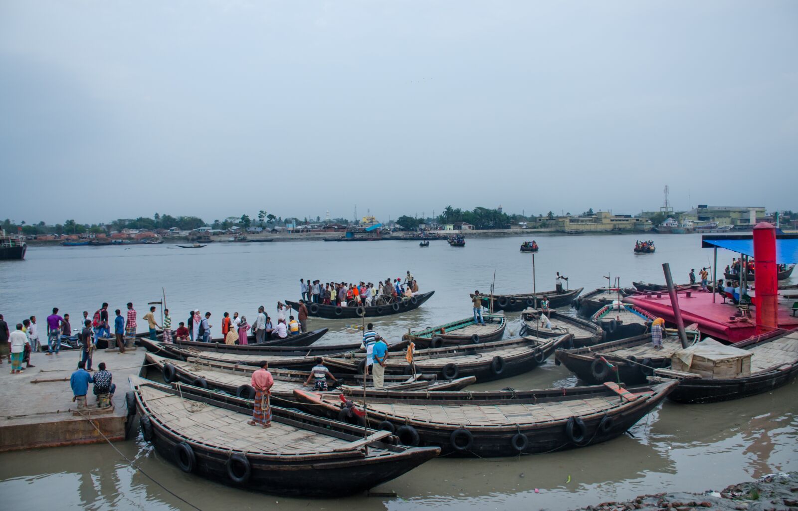 Nikon D7000 sample photo. River, boat, peoples photography