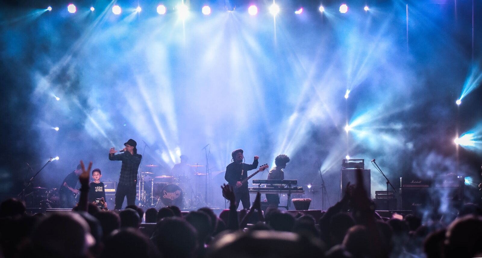 Nikon D7200 sample photo. Lights, concert, crowd photography