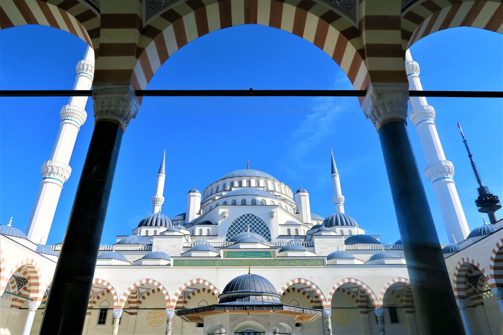 Canon PowerShot G7 X sample photo. Cami, minaret, dome photography