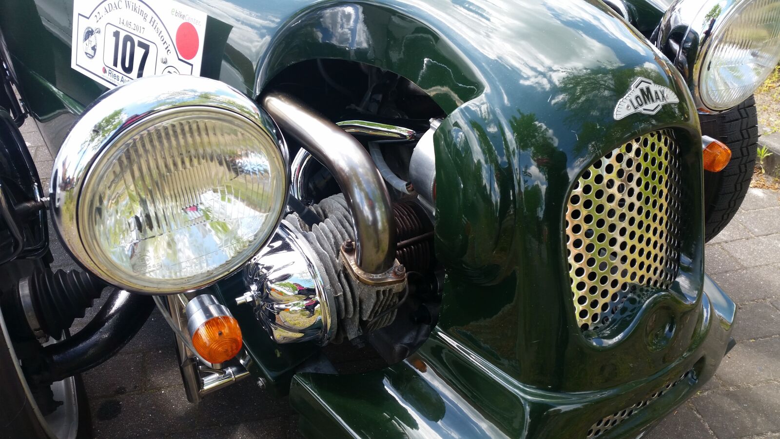 Samsung Galaxy S5 sample photo. Oldtimer, auto, exit photography