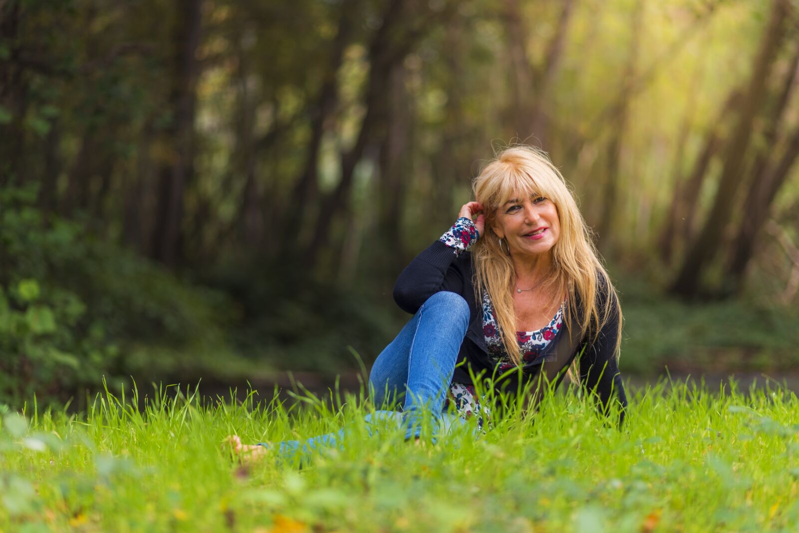Nikon D750 sample photo. Trees, forest, people photography