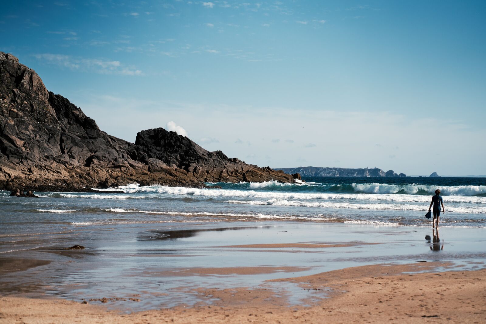 Sony a7R II + ZEISS Batis 85mm F1.8 sample photo. Brittany, sea, beach photography