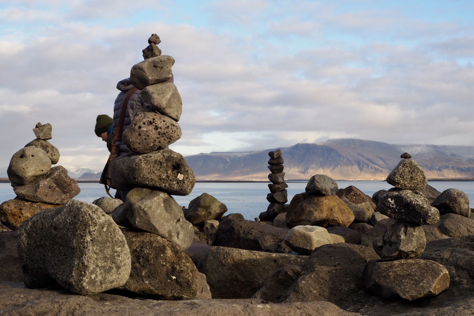 Olympus OM-D E-M10 II sample photo. Balancing, stones, zen photography