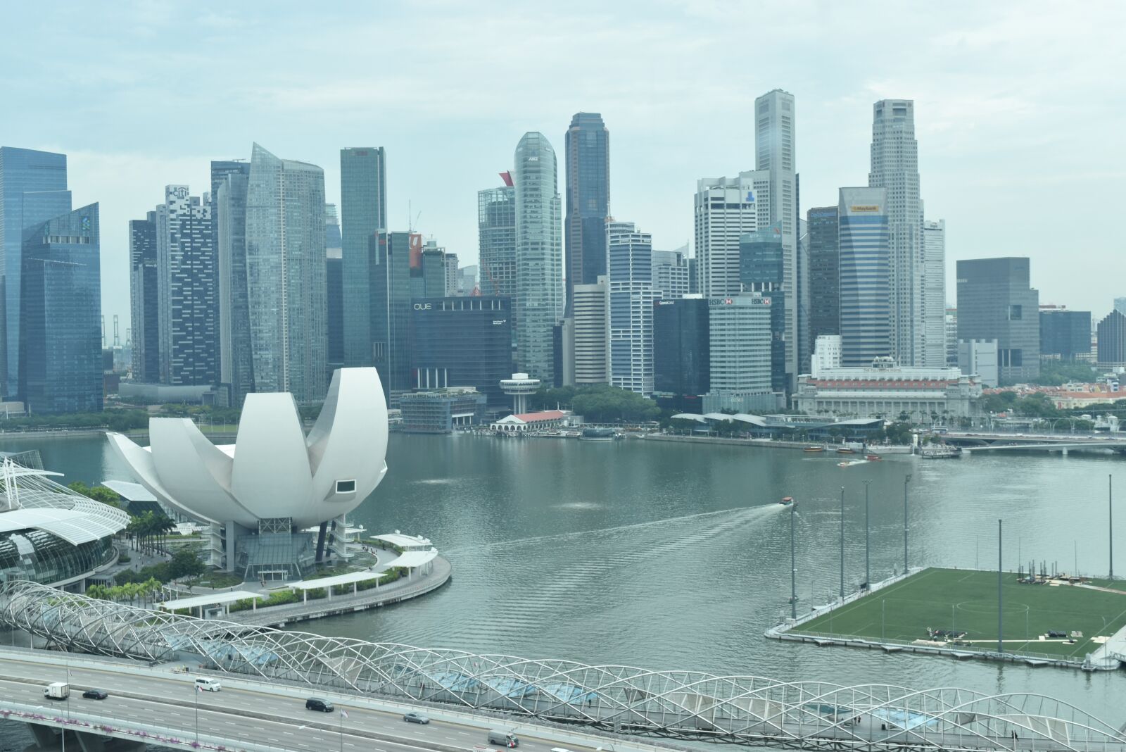 Nikon D5500 sample photo. Skyline, singapore, central business photography