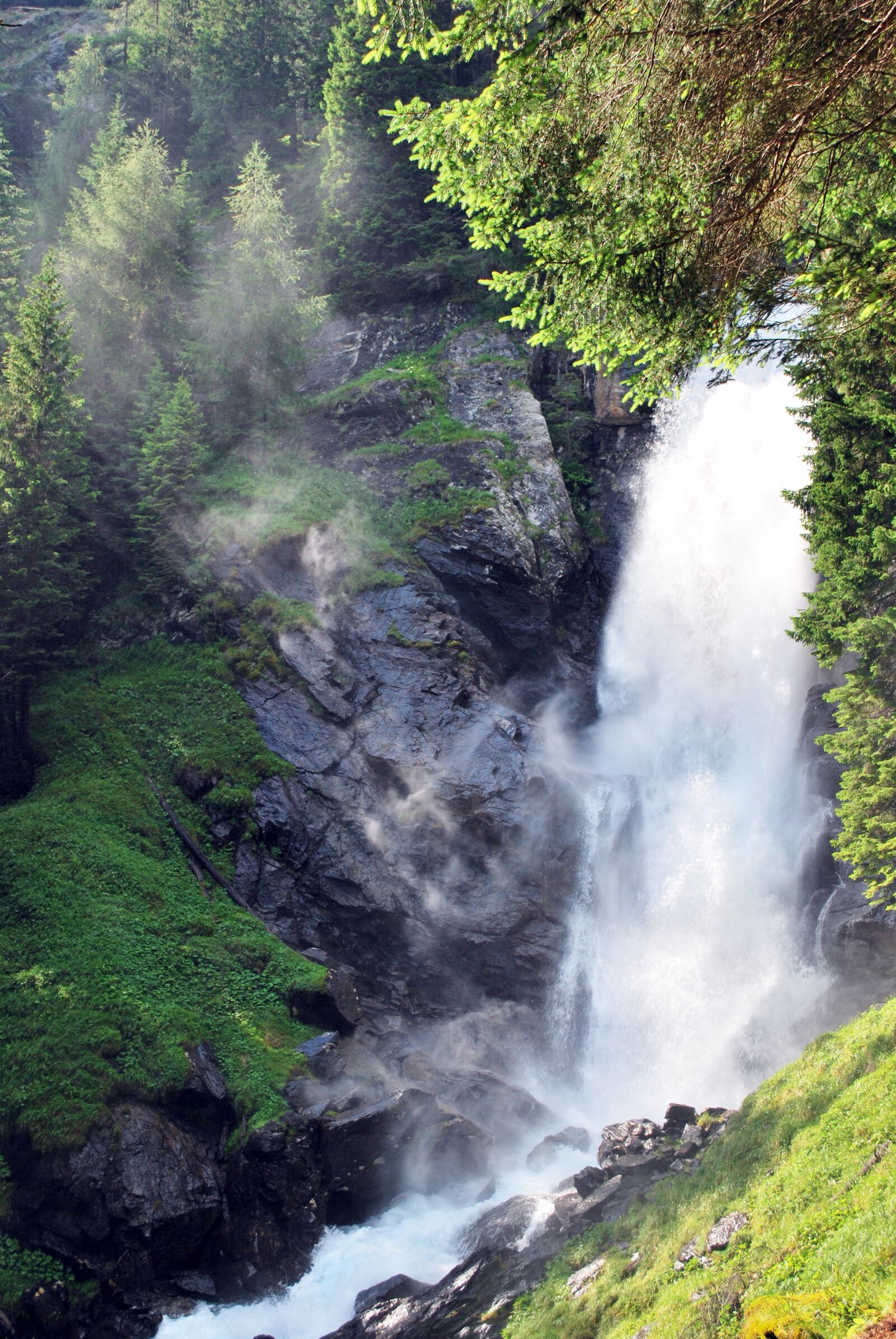 Nikon D60 sample photo. Nature, water, waterfall photography