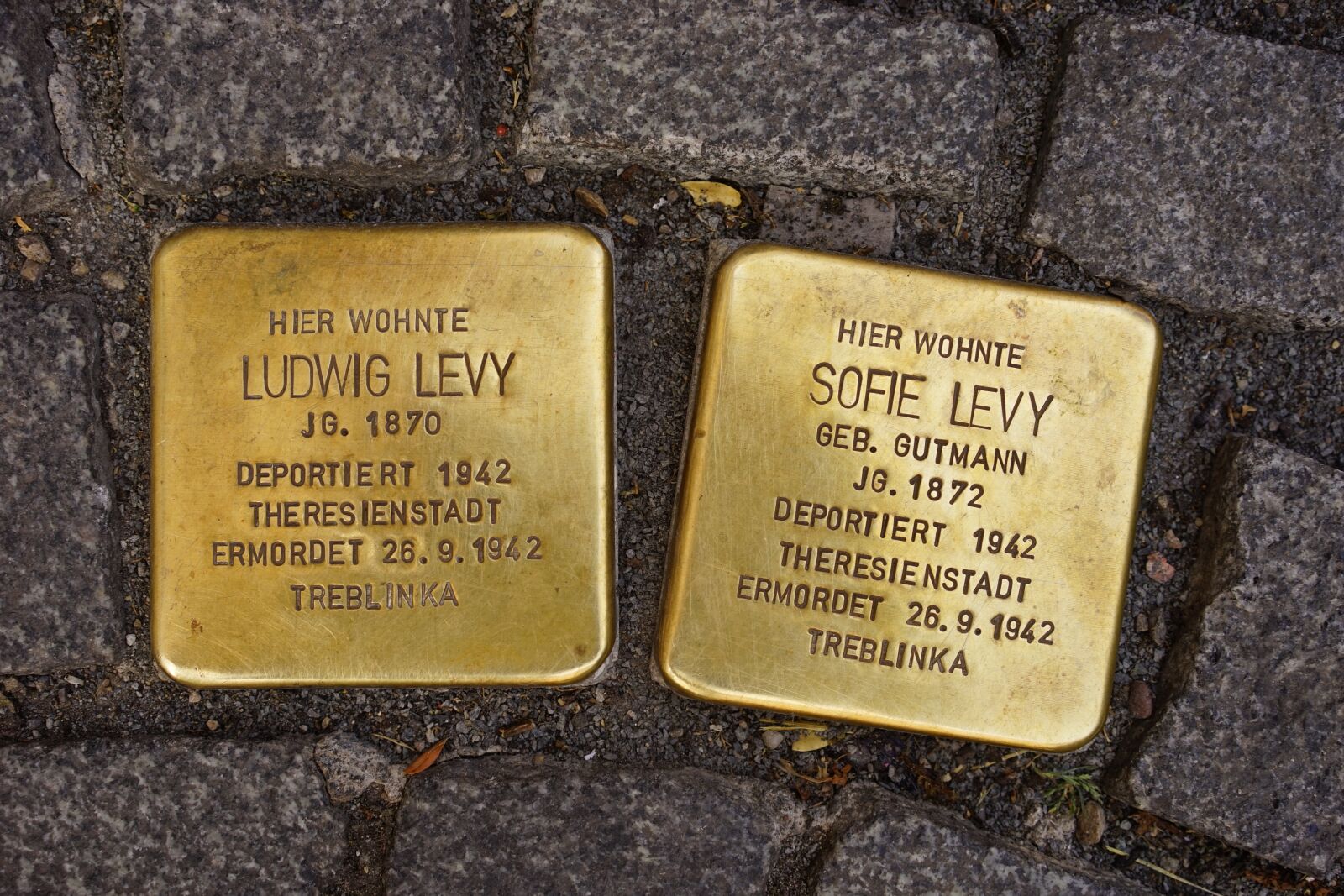 Sony a7 + Sony Sonnar T* FE 55mm F1.8 ZA sample photo. Stumbling blocks, memorial tablets photography