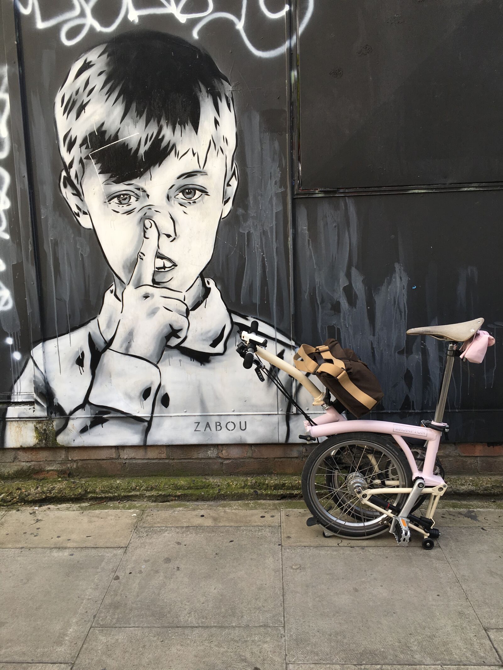 Apple iPhone 6s sample photo. Bike, brompton, cycling, kid photography